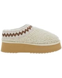 Mou - Mules With Braided Detail Sheep - Lyst