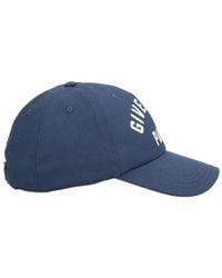 Givenchy - Baseball Cap With Embroidered Logo Cotton Hat - Lyst