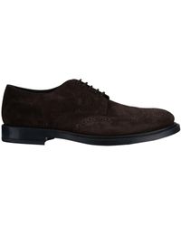 Tod's - Classic Perforated Derby Shoes - Lyst