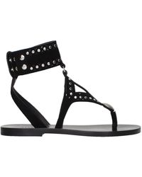 Isabel Marant - Lize Studded Sandals - Lyst