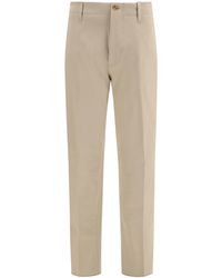 Lardini - Cotton Pants Cotton; Elastane - Lyst