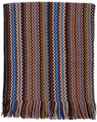 Missoni - Scarf With Geometric Motif Wool Blend Acrylic - Lyst