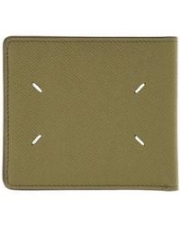 Maison Margiela - Bi-Fold Four Stitches Wallet Leather & Purses - Lyst