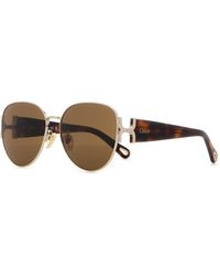 Chloé - Metal And Acetate Sunglasses - Lyst