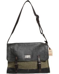 Dolce & Gabbana - Military Two Tone Messenger Shoulder Borse Bag Dark Leather - Lyst
