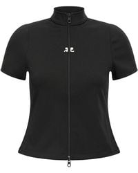 Courreges - Polyester Top - Lyst