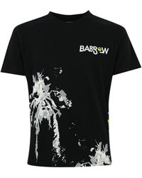 Barrow - 3D Palm Print Cotton T-Shirt - Lyst