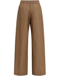 Brunello Cucinelli - Pants With Elasticated Waist - Lyst
