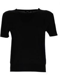Theory - Merino Wool Slim Fit T-Shirt Jumpers - Lyst