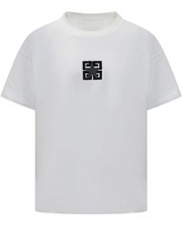 Givenchy - T-Shirt With 4G Logo - Lyst