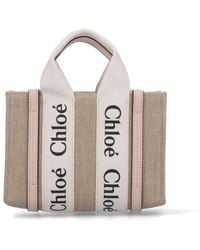 Chloé - And Woody Mini Tote Bag - Lyst
