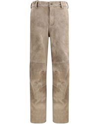 Salvatore Santoro - Suede Pants - Lyst