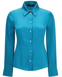 Gucci - Silk Satin Shirt - Lyst