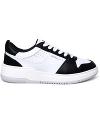 Ferragamo - Two-tone Leather Sneakers - Lyst