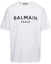 Balmain - Paris T-Shirt - Lyst