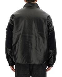 A.I.E. - Shirt Jacket Polyester - Lyst
