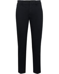 Aspesi - Cotton Trousers Tapered - Lyst