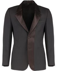 Fendi - Blazer Crepe Wool, Polyester Suit & Dinner Jackets - Lyst