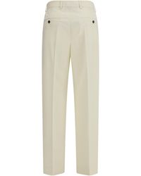 TOTEME - Straight-Leg Pants Polyester Trousers - Lyst