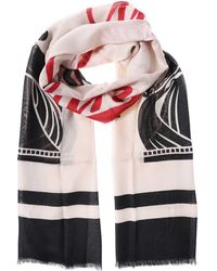 Lanvin - Modal And Cashmere Blend Scarf - Lyst