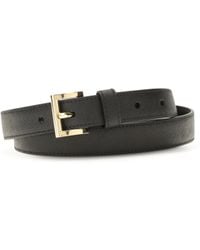 Prada - Saffiano Leather Belt - Lyst