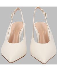Gianvito Rossi - Slingback Pumps Sofia 70 Leather - Lyst
