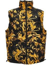 Versace - Jeans Couture Sleeveless Down Jacket - Lyst
