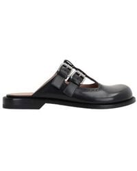 Loewe - Campo Mary Jane Mules - Lyst