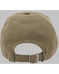 Saint Laurent - Baseball Cap Cassandre Cotton Hat - Lyst