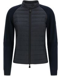 Moncler - Padded Cardigan - Lyst