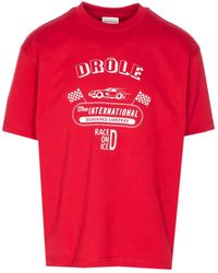 Drole de Monsieur - La Race On Ice T-Shirt - Lyst