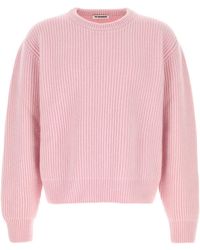 Jil Sander - Crew Neck Sweaters - Lyst