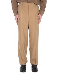 Saint Laurent - Carrot-Fit Trousers - Lyst
