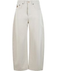 Lois - Wide-Leg Jeans Cotton-Linen Blend - Lyst
