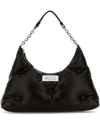 Maison Margiela - Nappa Leather Medium Glam Slam Hobo Shoulder Bag - Lyst