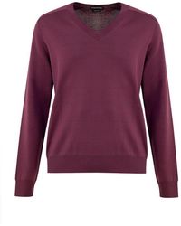 Tom Ford - Vneck Long Sleeve Sweater - Lyst
