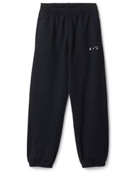 Off-White c/o Virgil Abloh - Off White Off White Logo Patch Jogger Trousers - Lyst
