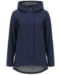 Herno - Gore Tex Hooded Jacket - Lyst