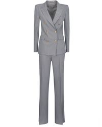 Tagliatore - Double-Breast Stripe Suit - Lyst