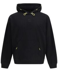 Fendi - Black Cotton Sweatshirt - Lyst