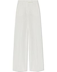 Max Mara - Linen Trousers 'Sequoia' - Lyst