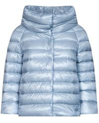 Herno - Sofia Mini Cape Nylon Polyamide Puffer Jackets - Lyst