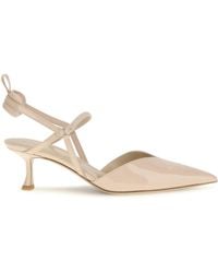 Fendi - Patent Leather Colibrì Slingback Pumps - Lyst
