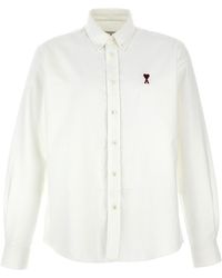 Ami Paris - Cotton Blouse - Lyst