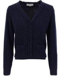 Victoria Beckham - Stepped Hem' Cardigan - Lyst