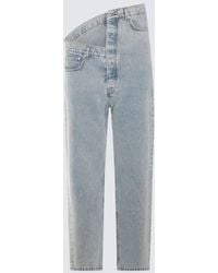 Y. Project - Cotton Denim Jeans - Lyst