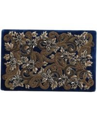 Dolce & Gabbana - Velvet Frame Clutch Evening Party Purse Bag - Lyst