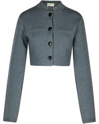 Khaite - 'Ello' Wool Blend Jacket - Lyst