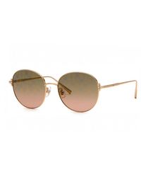 Chopard - Sunglasses Round Full Rim, Shiny Copper Frame And Rose Lens Schl03M8Fcl - Lyst