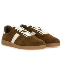 Tom Ford - Low-Top Suede Sneakers - Lyst